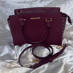 Michael Kors Merlot Crossbody